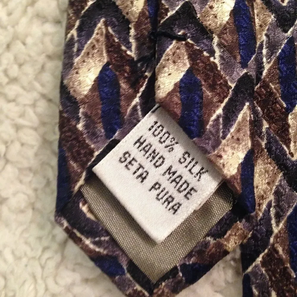 Tesoro Rosso silk tie‎